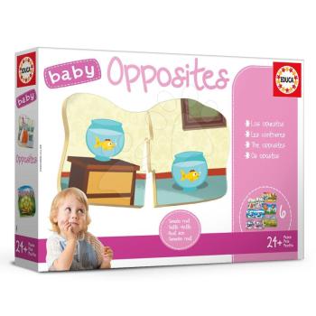 Oktatójáték legkisebbeknek Baby Opposites Educa Keressük az ellentéteket 24 hótól EDU18122 kép