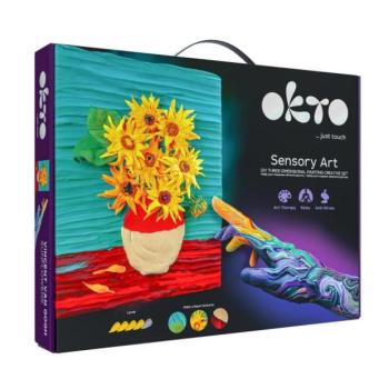 OKTO kreatív 3D készlet "Napraforgók" 30 x 40 cm kép