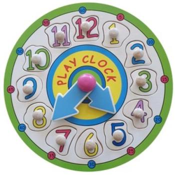 Óra fa 12 darabos puzzle kép