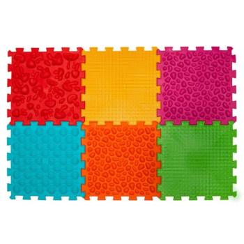 Ortek Masszázs szőnyeg „Ortek Mix Puzzle“ 6 elemes Puha kép