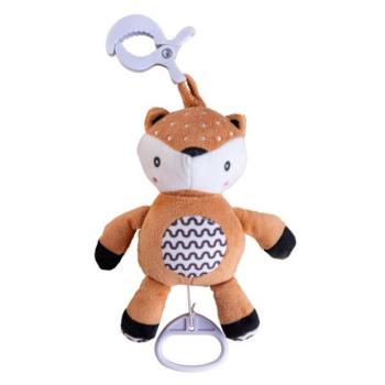 Őzike babyted húzható plüss 30cm függöny a kiságyra/babakocsira kép