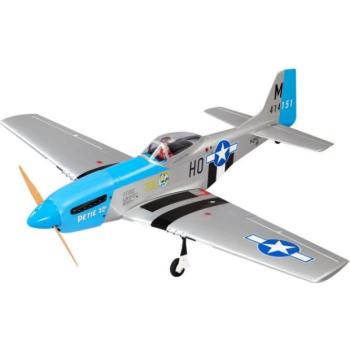 P-51D Mustang ARF kék 20cc 1,7 m kép