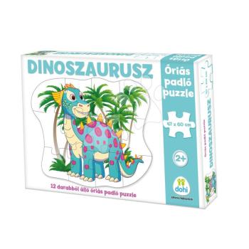 Padló puzzle dinoszaurusz Dohány óriás 12 drb 24 hó-tól kép
