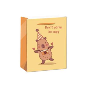 Papírtasak Capybara dont worry 1823 kép