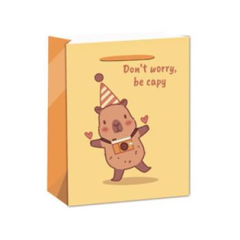 Papírtasak Capybara dont worry 3142 kép