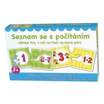 Párosító társasjáték Ismerkedj a számolással Dohány cseh nyelvű kép