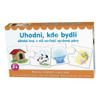 Párosító társasjáték Találd ki hol lakik Dohány cseh nyelvű kép