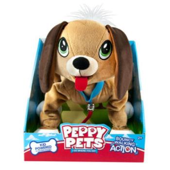 Peppy Pets - Barna sétáló kutyus