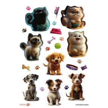 Pets matricák Topgal STICKERS 24053 kép