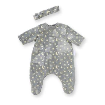 Pizsama játékbabára Pajamas & Headband Glow in the Dark Mon Grand Poupon Corolle 36 cm babának 24 hó-tól kép