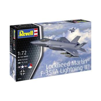 Plastic ModelKit repülőgép 03799 - F-35A (1:72) kép