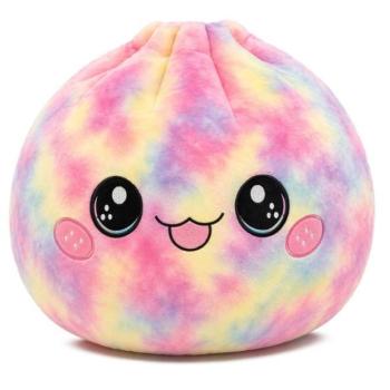 Plüss Barátok Kawaii Bao gombóc plüss 25cm szivárványos kép