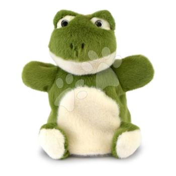 Plüss béka kesztyűbáb The Glue Pots Frog Puppet Histoire d’ Ours zöld 24 cm 0 hó-tól kép