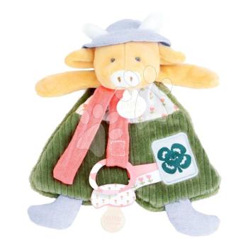 Plüss boci cumitartó csipesszel Aneth the Cow In my Garden Dummy Holder Doudou et Compagnie ajándékcsomagolásban 19 cm 0 hó-tól kép