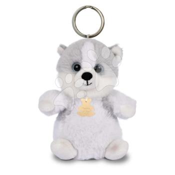 Plüss kulcstartó husky kutyus The Soft Stretch Husky Key Ring Histoire d’ Ours szürke 12 cm 18 hó-tól kép