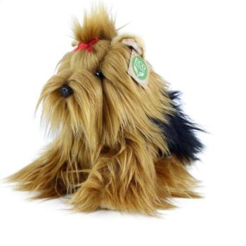Plüss kutya Yorkshire terrier ülő 23 cm KÖRNYEZETBARÁT kép
