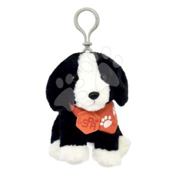 Plüss kutyus kulcstartó Welcome Home SPA Collection Histoire d’ Ours fekete-fehér 13 cm 0 hó-tól kép