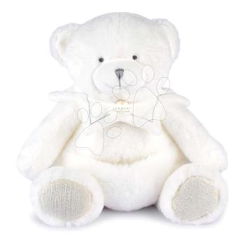 Plüss mackó kendővel dédelgetésre Doudou 25 Years Puppet with Handkerchief White Doudou et Compagnie ajándékcsomagolásban fehér 30 cm 0 hó-tól kép