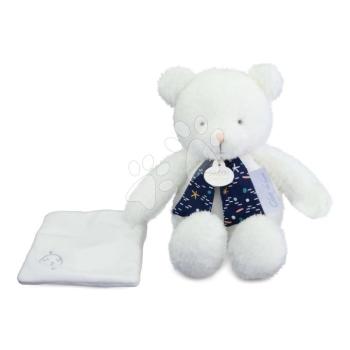 Plüss mackó sötétben világít Moonlight Collection Plush Doudou et Compagnie ajándékcsomagolásban fehér 28 cm 0 hó-tól kép