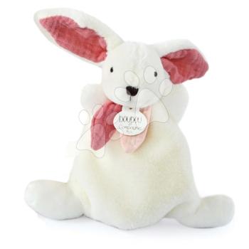 Plüss nyuszi Bunny Happy Boho Doudou et Compagnie fehér 17 cm ajándékcsomagolásban 0 hó-tól kép