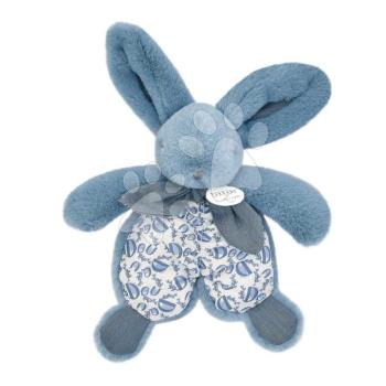 Plüss nyuszi dédelgetésre Bunny Comforter Blue Doudou et Compagnie ajándékcsomagolásban kék 18 cm 0 hó-tól kép