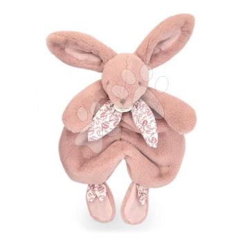 Plüss nyuszi dédelgetésre Bunny Comforter Pink Doudou et Compagnie ajándékcsomagolásban rózsaszín 29 cm 0 hó-tól kép