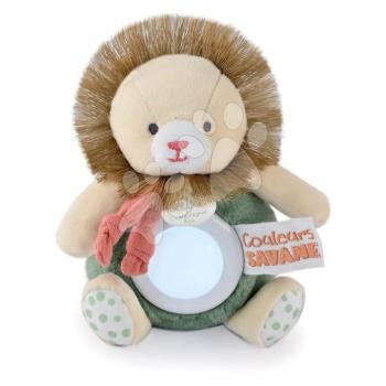 Plüss oroszlán éjjeli fénnyel Nightlight Couleurs Savane Doudou et Compagnie zöld 15 cm 0 hó-tól kép