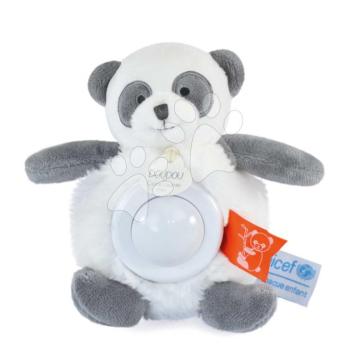 Plüss panda fénnyel Panda Nightlight Unicef Collection Doudou et Compagnie ajándékcsomagolásban fehér 15 cm 0 hó DC3996 kép