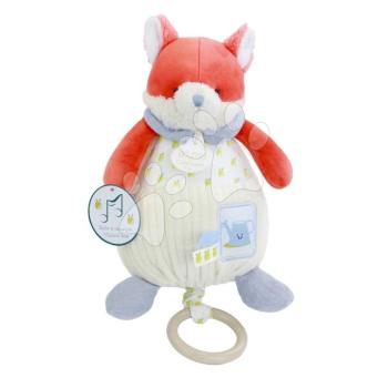 Plüss róka dallammal Romarin the Fox In my Garden Music Box Doudou et Compagnie ajándékcsomagolásban 20 cm 0 hó-tól kép