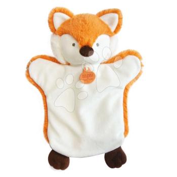 Plüss róka kesztyűbáb Fox Hand Puppet Doudou et Compagnie narancssárga 25 cm 0 hó-tól kép
