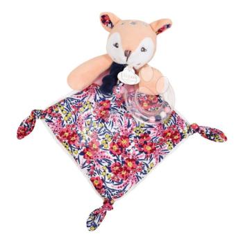 Plüss szarvas csörgővel Rattle Deer Boh'aime Doudou et Compagnie ajándékcsomagolásban rózsaszín 22 cm 0 hó-tól kép