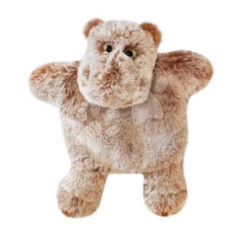 Plüss víziló kesztyűbáb Hippo Puppet Sweety Mousse Histoire d’ Ours barna 25 cm 0 hó-tól kép