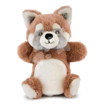 Plüss vörös macskamedve kesztyűbáb The Glue Pots Red Panda Puppet Histoire d’ Ours narancssárga 24 cm 0 hó-tól kép