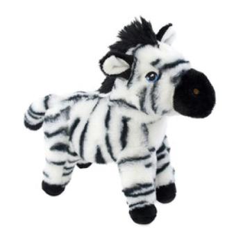 Plüss zebra 20cm kép
