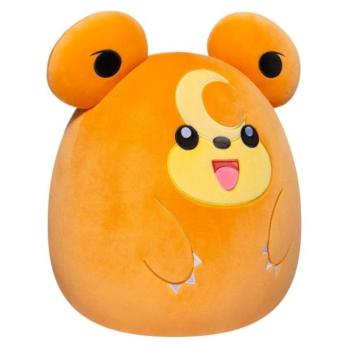 Pokémon Squishmallows Orbico Plüss 36 cm - Teddiursa kép