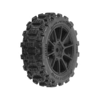 Pro-Line kerék 1.9" Badlands MX Buggy, Mach-10 fekete tárcsa: Typhon GROM kép