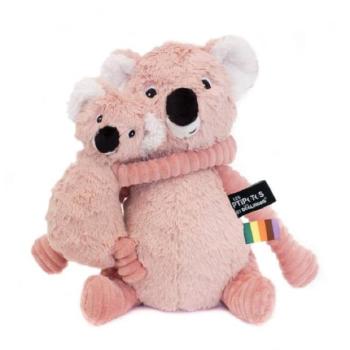 Ptipotos Plüss koala Trankilou rózsaszín - anya a kicsinyével kép