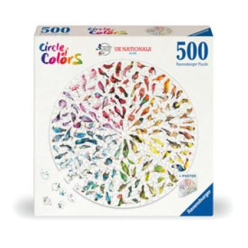 Puzzle 500 db kör - Madarak