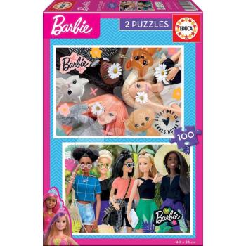 Puzzle Barbie Disney Educa 2x100 darabos kép