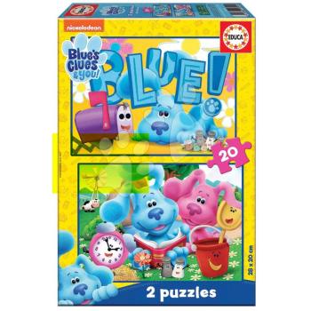 Puzzle Blue´s Clues Educa 2x20 darabos kép