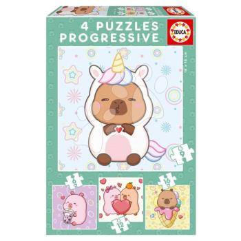 Puzzle CapyFun Progressive Educa 6-9-12-16 darabos kép