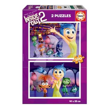 Puzzle Disney Inside Out Educa 2x100 darabos 6 évtől kép