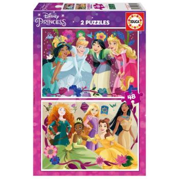 Puzzle Disney Princess Educa 2x48 darabos 4 évtől kép