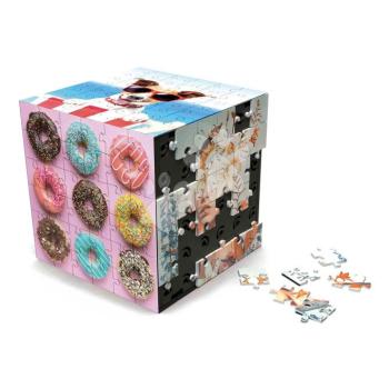 Puzzle esztétika 3D Cube Animals Educa 216 darabos 8 évtől kép