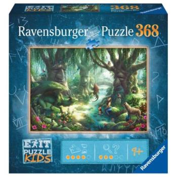 Ravensburger Exit KIDS puzzle: Varázslatos erdőben 368 darab
