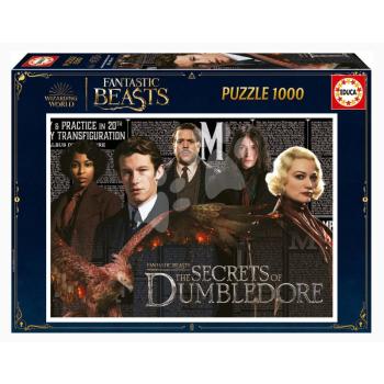 Puzzle Fantastic Beasts Educa 1000 darabos és Fix ragasztó kép