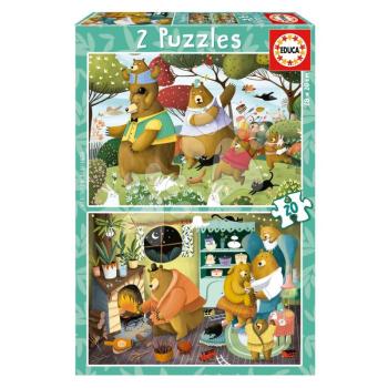 Puzzle Forest Tales Educa 2x20 darabos kép
