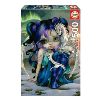 Puzzle Frost Dragonling Educa 500 darabos és Fix ragasztó kép