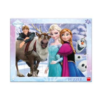Puzzle Frozen: Séta 40 darabos, táblás kép