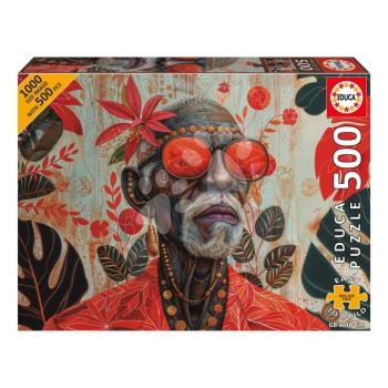 Puzzle Guardian of the Tropics Educa 500 darabos és Fix ragasztó kép
